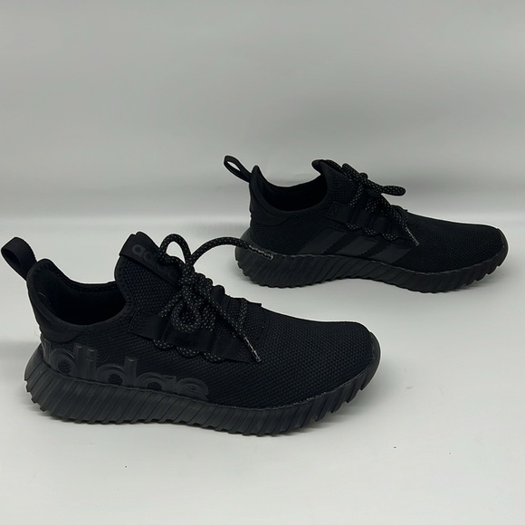 Adidas Men’s Core Black Kaptir 3.0 Large Graphic Text Running Shoes 8.5 - Picture 5 of 13